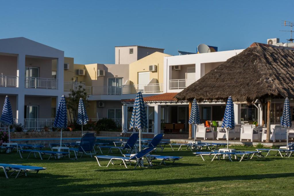 Budova, kde se aparthotel nachází