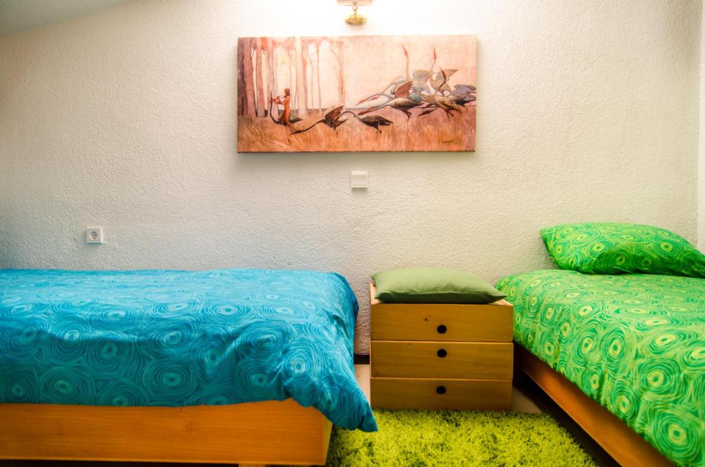 Posteľ alebo postele v izbe v ubytovaní Beautiful Holiday Villa in Sani