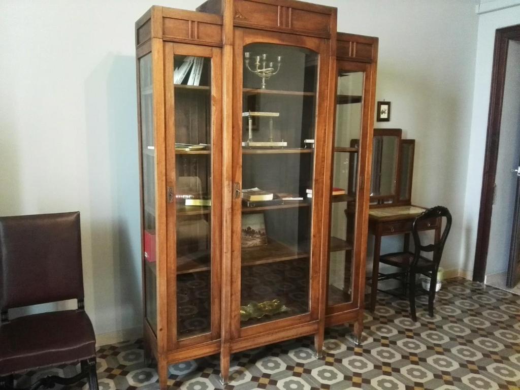 Knihovna v bed and breakfast