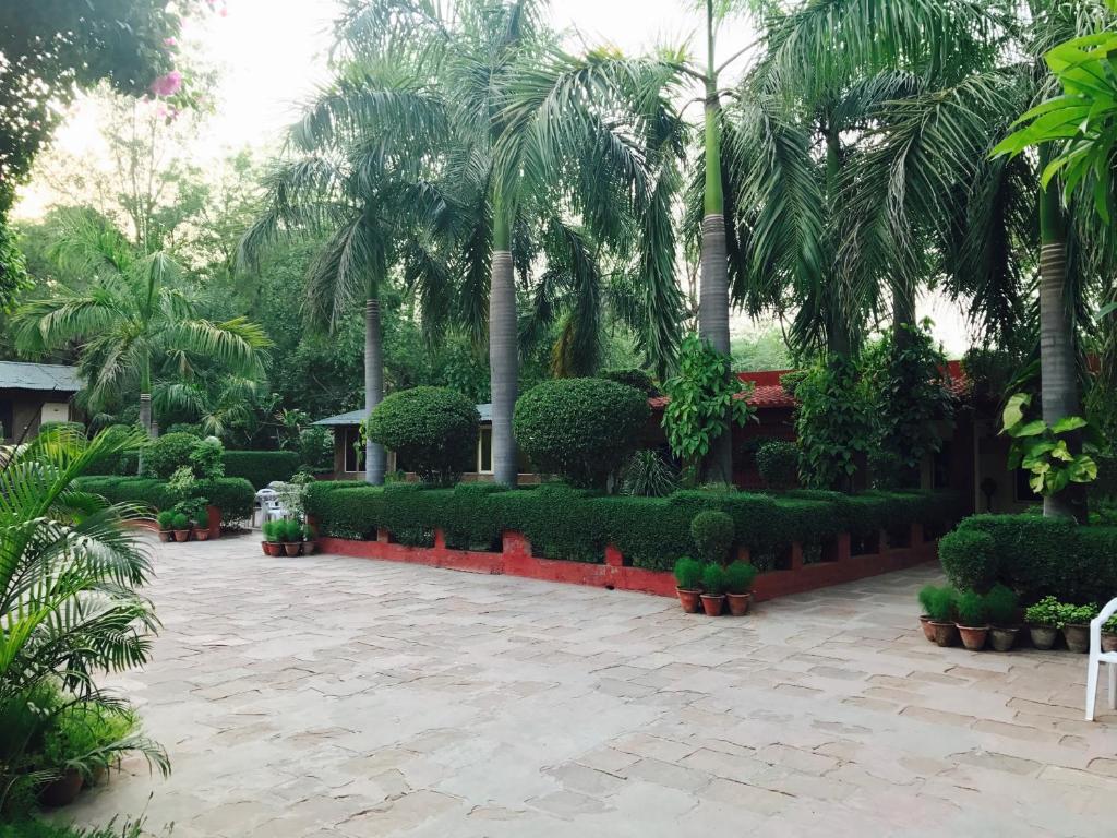Zahrada ubytování Hotel Sheela, 100m from Taj Mahal