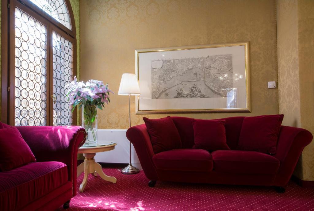 Posezení v ubytování Hotel Becher