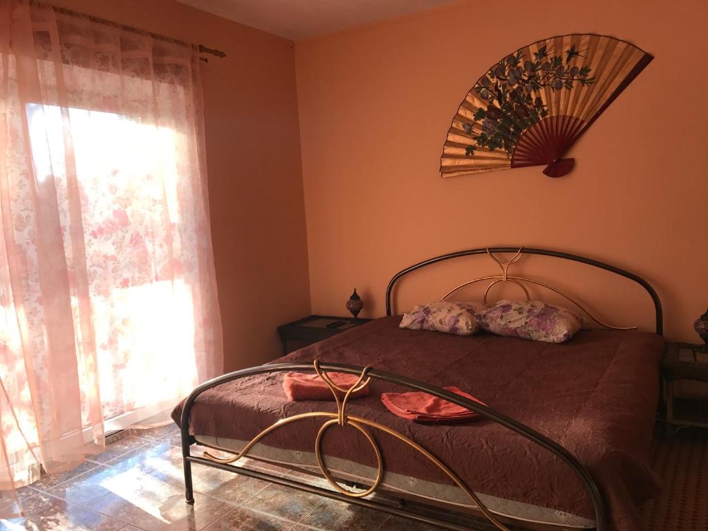Postel nebo postele na pokoji v ubytování Guest House Eco home