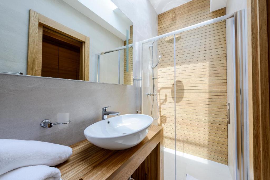 Koupelna v ubytování Adriatic Deluxe Apartments