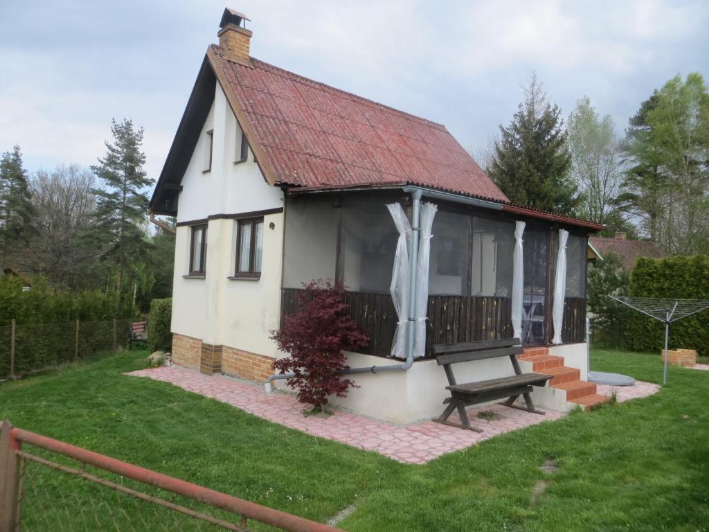 Zahrada ubytování Chata u Smolíků