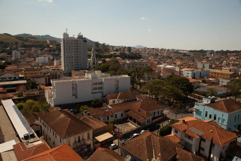 Nespecifikovaný výhled na destinaci Santa Rita do Sapucaí nebo výhled na město při pohledu z hotelu
