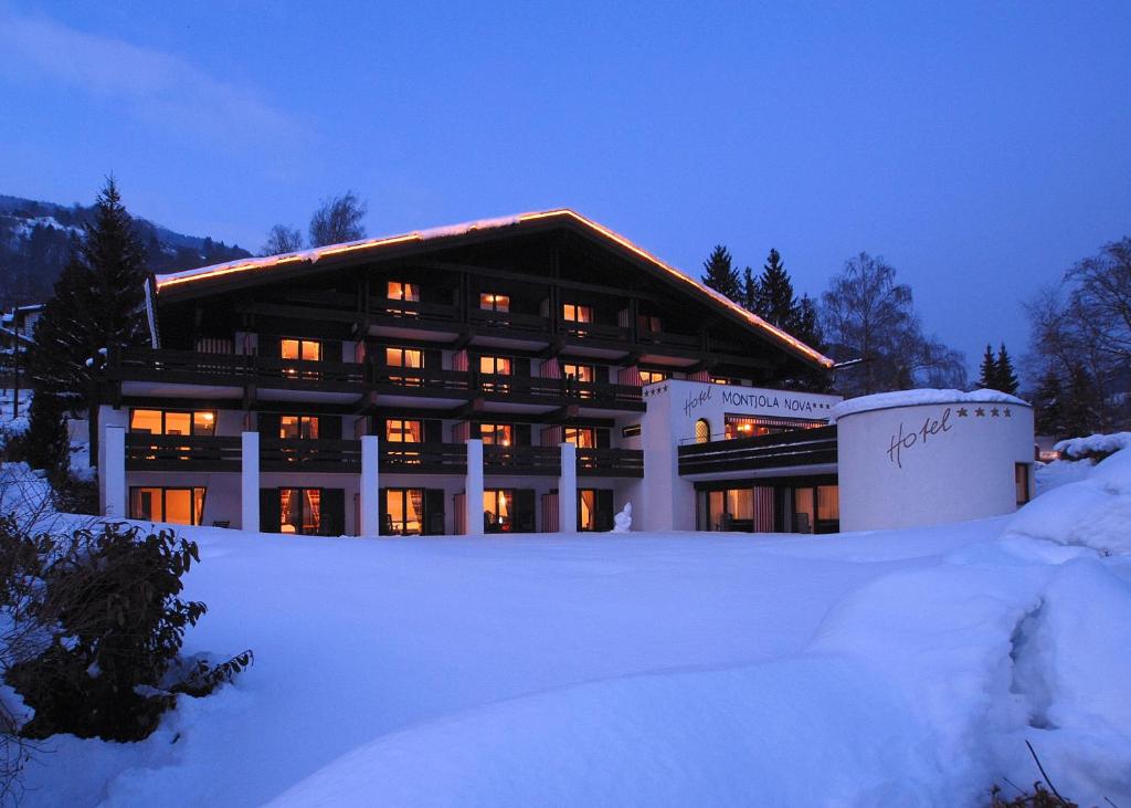 Hotel Montjola Nova v zimě