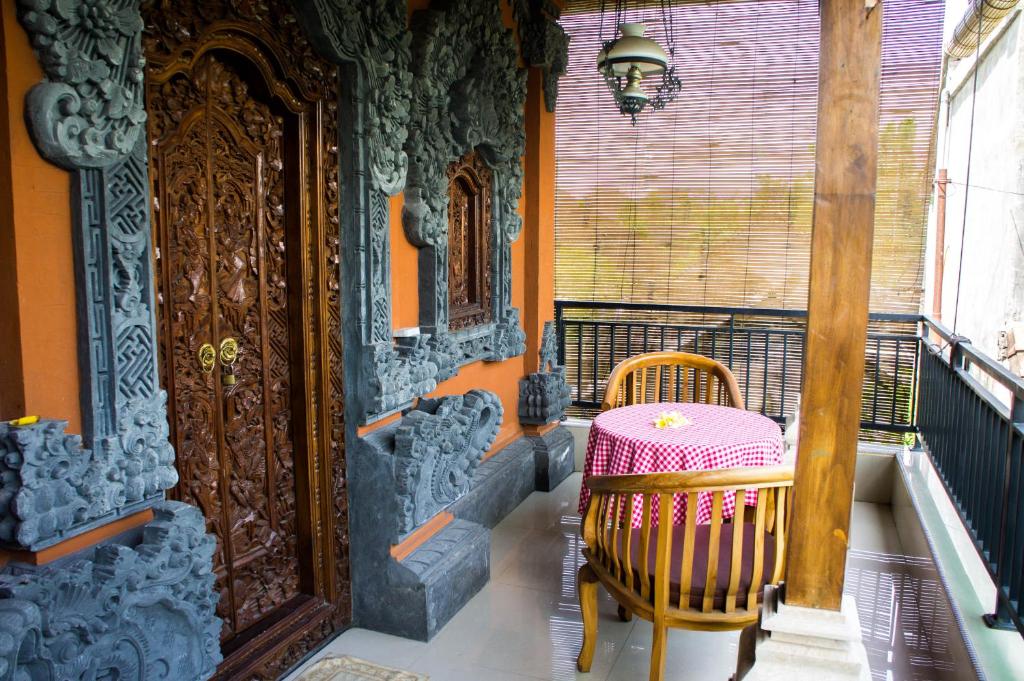 Posezení v ubytování Shiva House