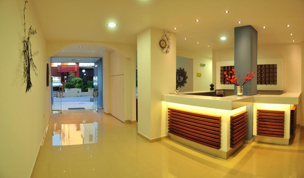 TV a/nebo společenská místnost v ubytování Filmar Hotel, Ixia, Rhodes