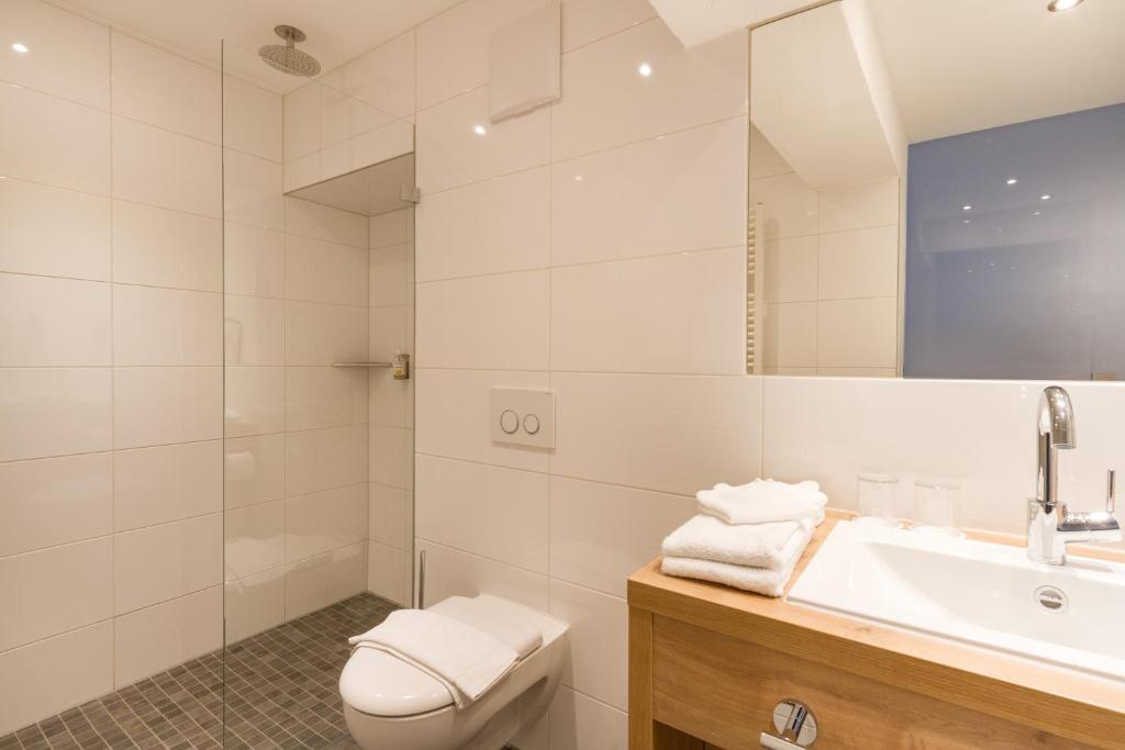 Koupelna v ubytování Kienle - das Kräuterhotel