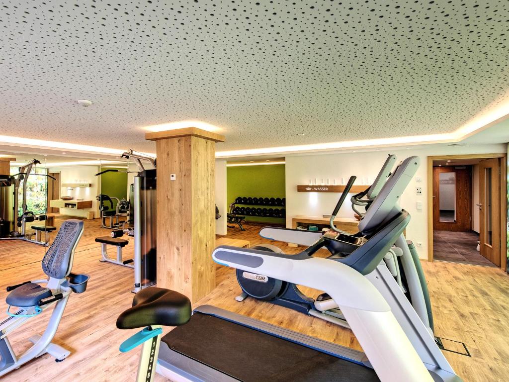Fitness centrum a/nebo fitness zařízení v ubytování Hotel Die Krone - Immenstadt-Stein