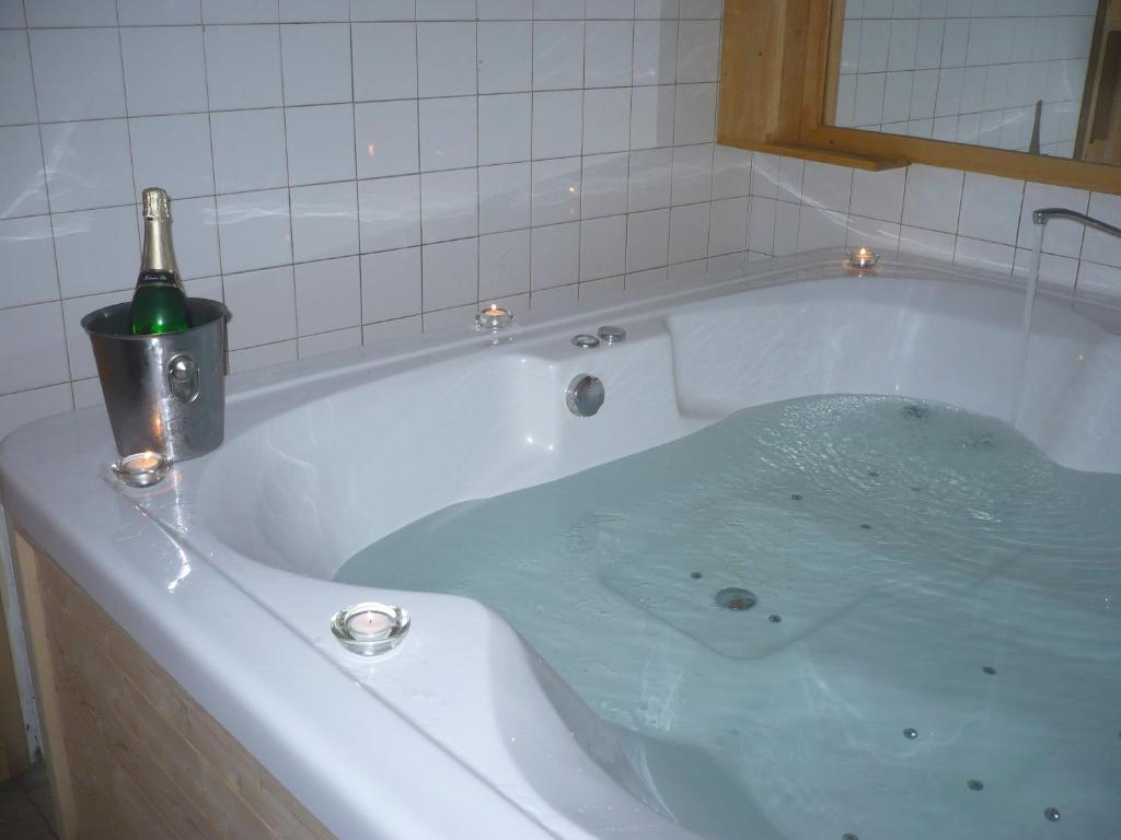 Koupelna v ubytování Star Hotels Benecko