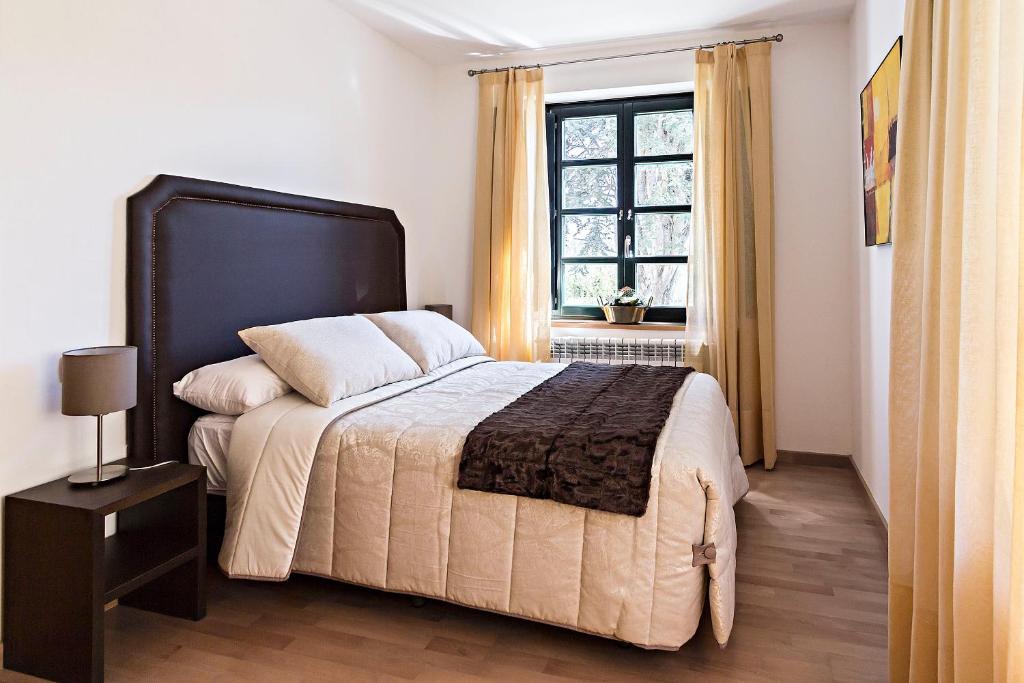 Posteľ alebo postele v izbe v ubytovaní Hotel Pazo de Berbetoros
