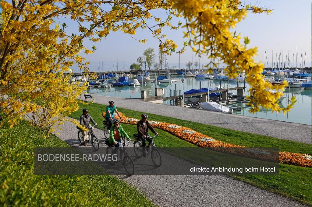 Jízda na kole v ubytování Hotel Kreuzlingen am Hafen nebo okolí