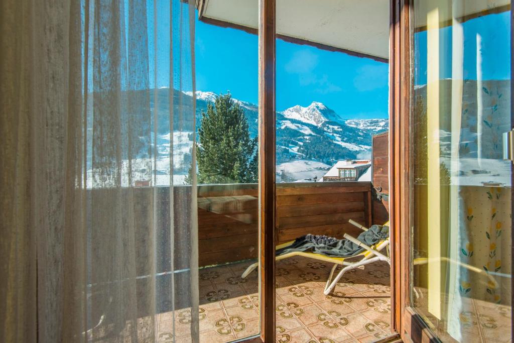 Nespecifikovaný výhled na hory nebo výhled na hory při pohledu z apartmánu