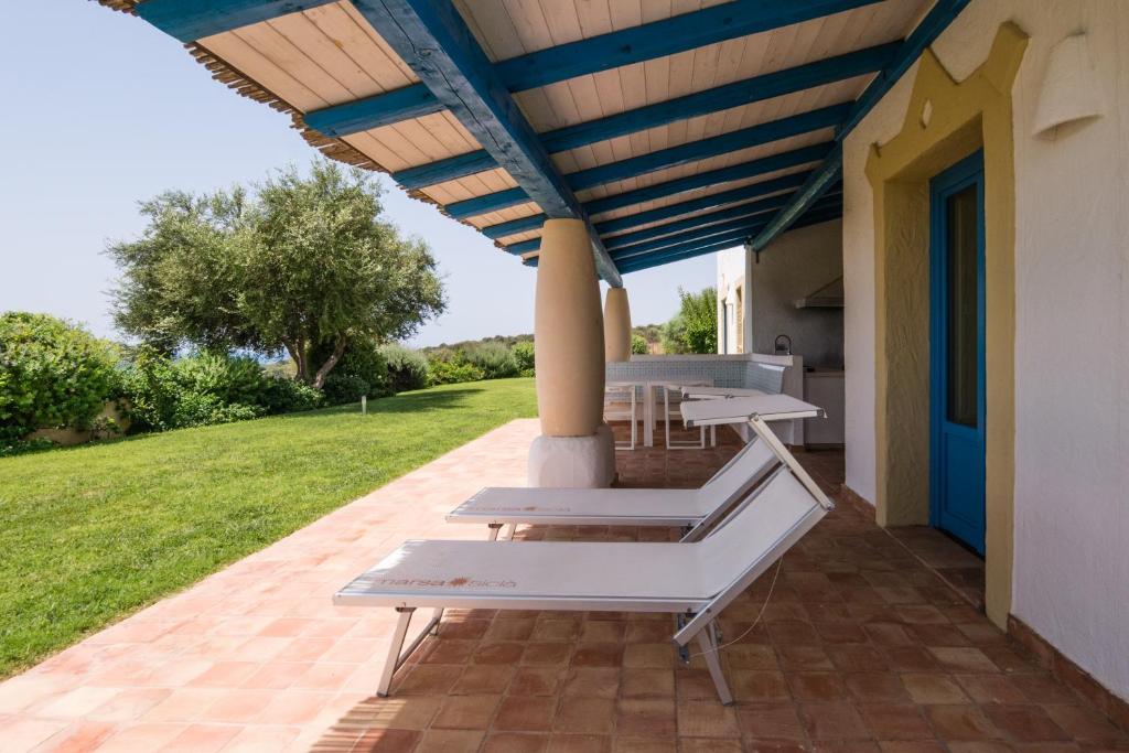 Balkón nebo terasa v ubytování Marsa Siclà Le Ville
