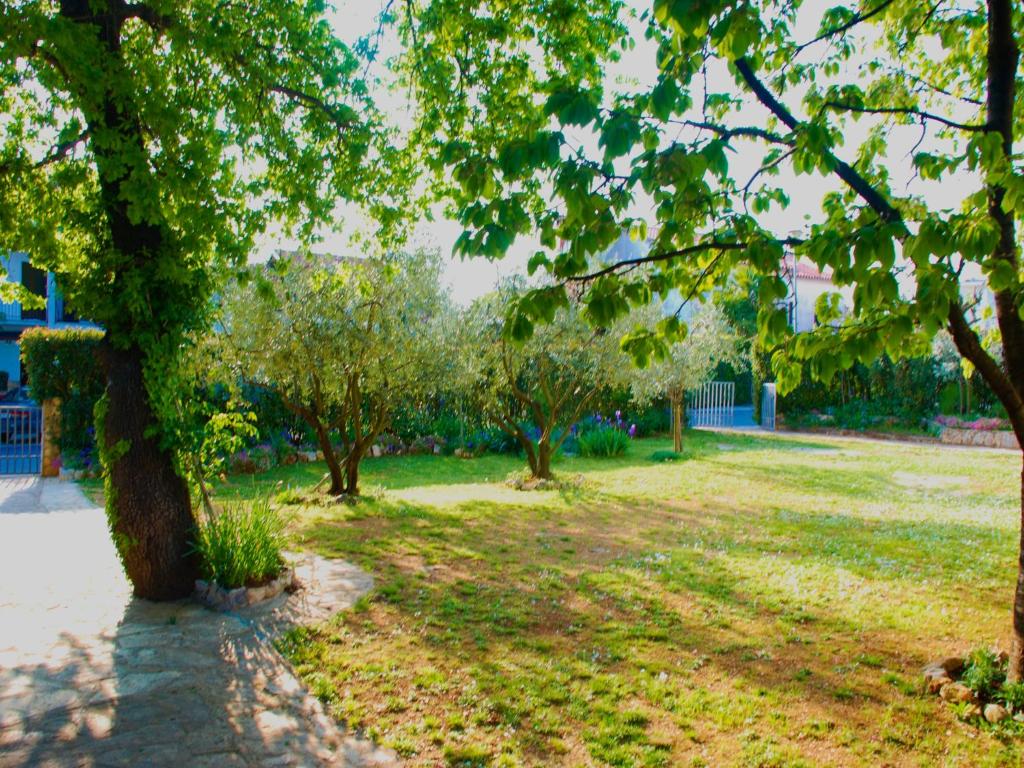 Zahrada ubytování Nada Apartments