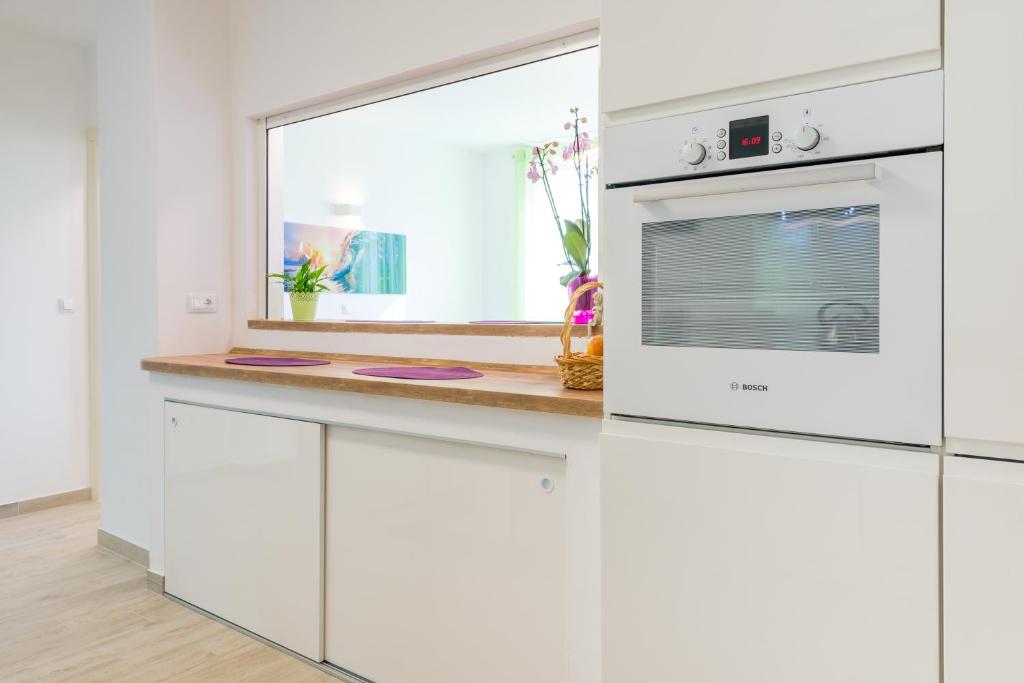Kuchyňa alebo kuchynka v ubytovaní Apartment Ortensia Dubrovnik Colors