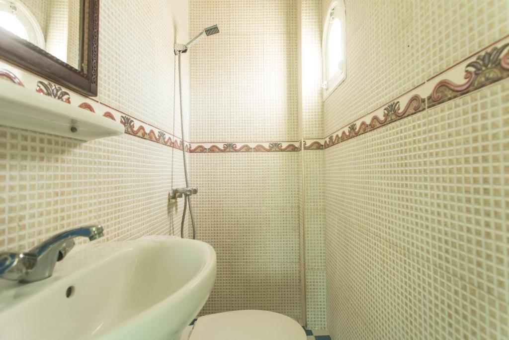 Koupelna v ubytování Hotel Borj Mogador