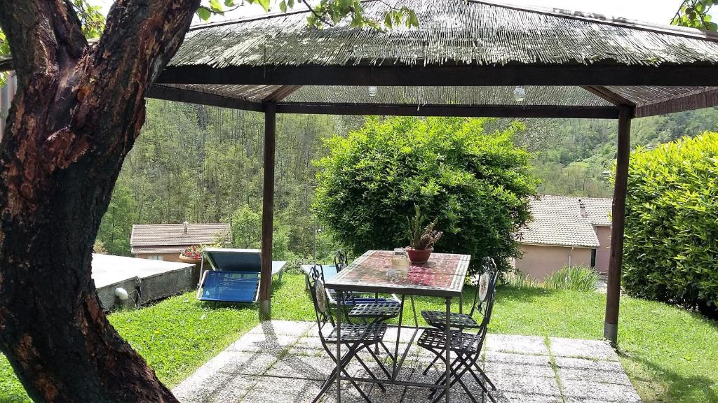 Zahrada ubytování Pavì delle 5 Terre
