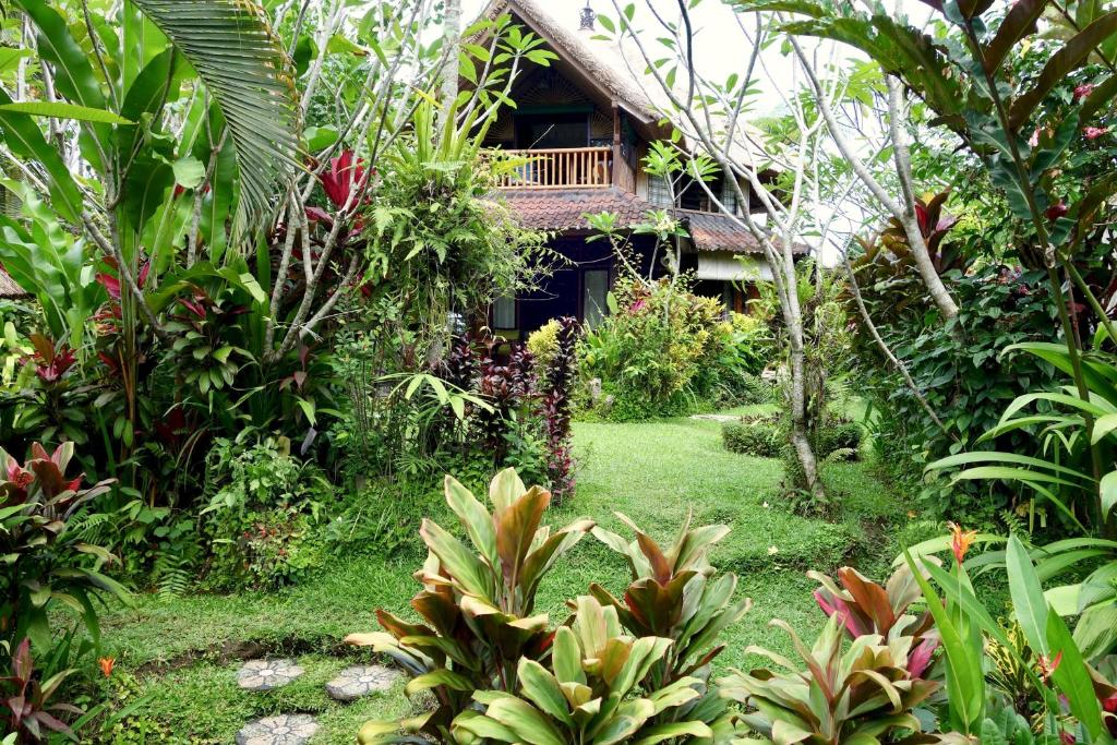 Zahrada ubytování Bali Firefly BnB