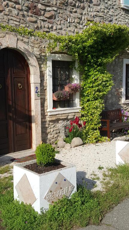 Zahrada ubytování B&B Corte Bezzetti