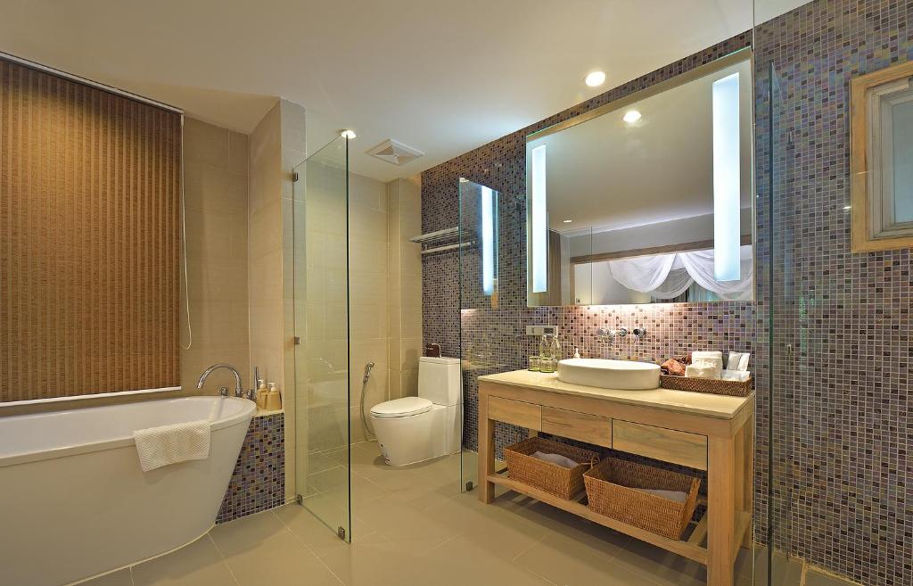 Ванная комната в Pakasai Resort