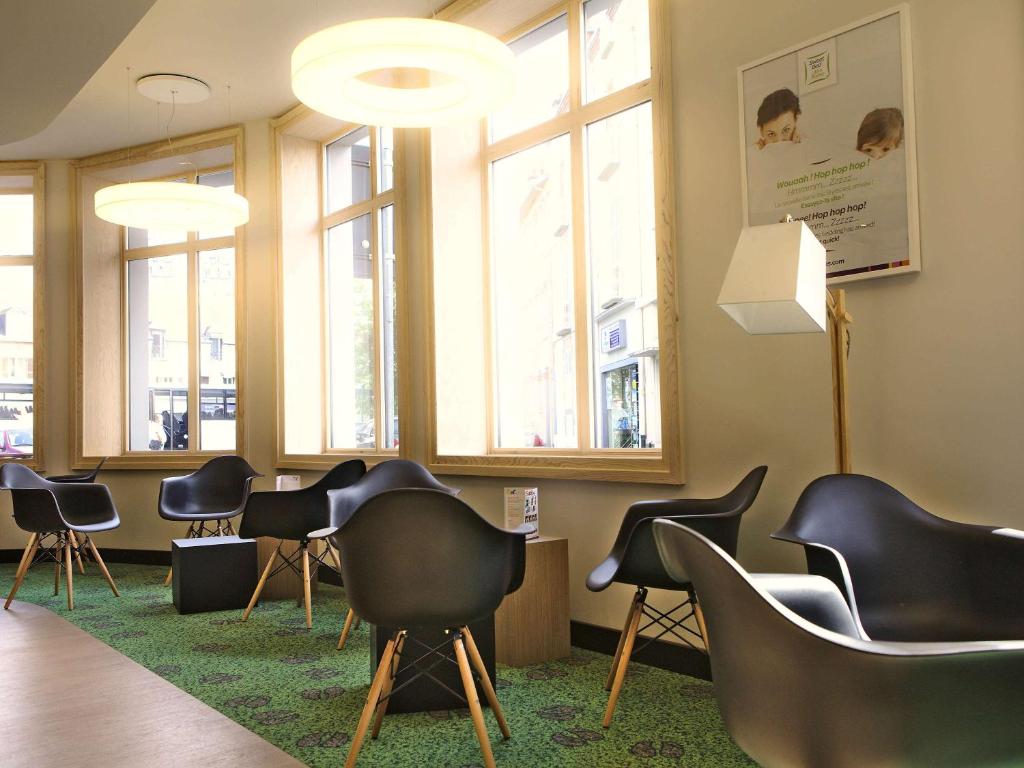 Posezení v ubytování ibis Styles Moulins Centre