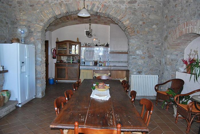 Kuchyň nebo kuchyňský kout v ubytování Mas la Torre
