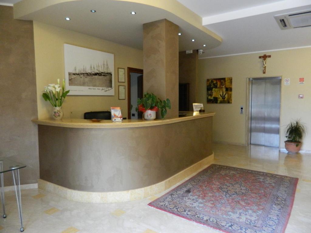 Vstupní hala nebo recepce v ubytování Hotel Le Palme