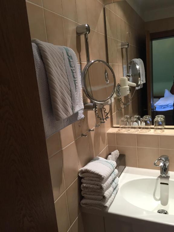 Koupelna v ubytování Hotel Garni Schmieder’s Ochsen