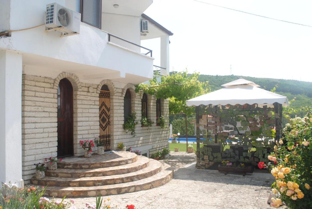 Zahrada ubytování Vila Roza