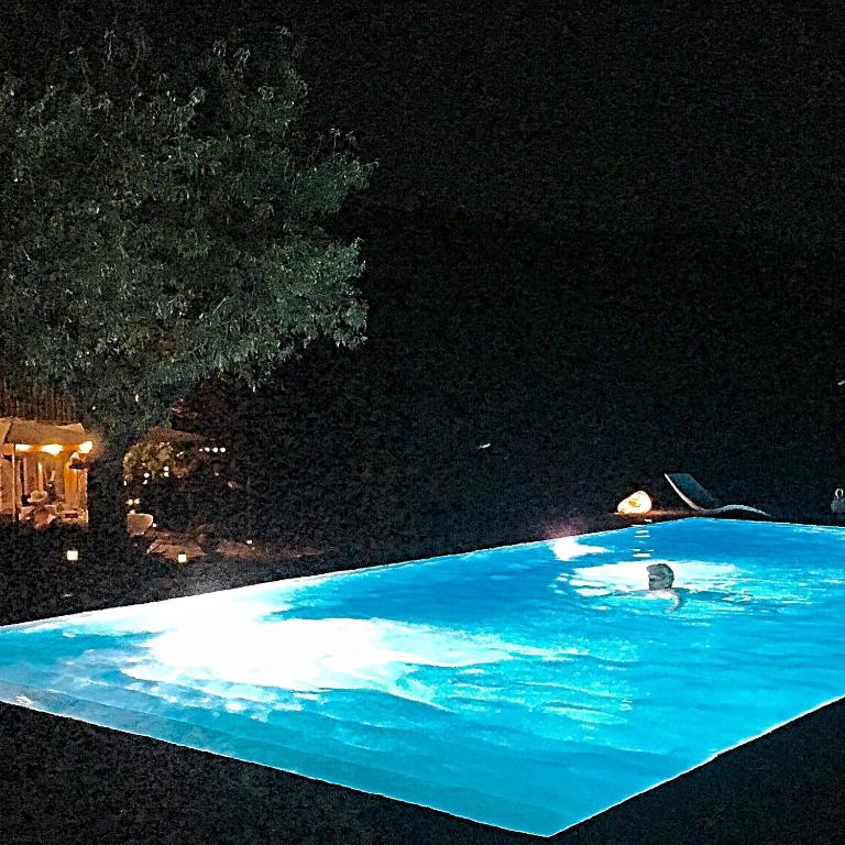 Bazén v ubytování Can Lamat nebo v jeho okolí