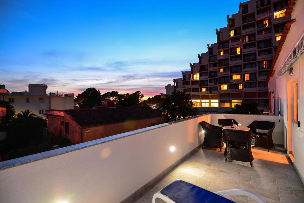 Balkón nebo terasa v ubytování Apartments Luxury Oasis