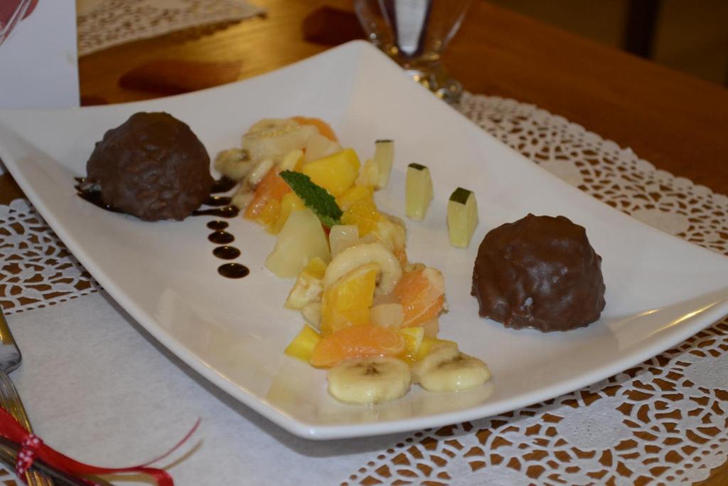 Jedlo v ubytovaní bed & breakfast alebo blízkom okolí