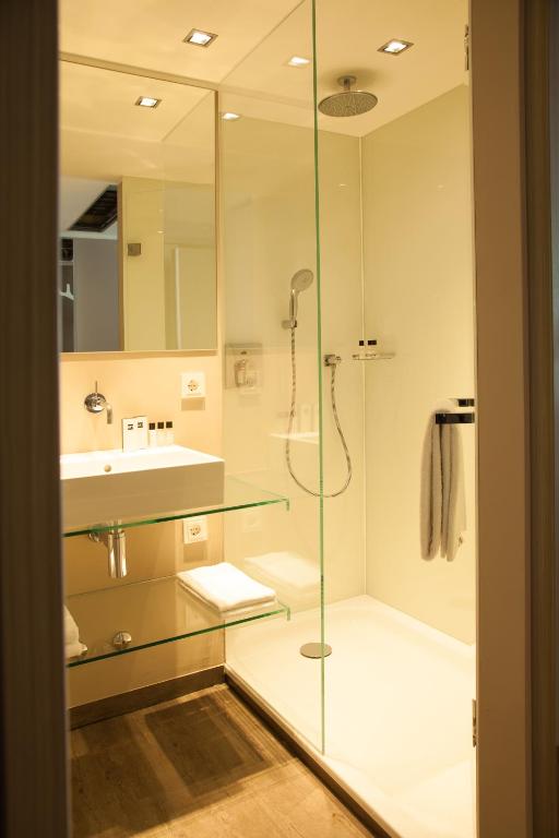 Koupelna v ubytování relexa hotel München