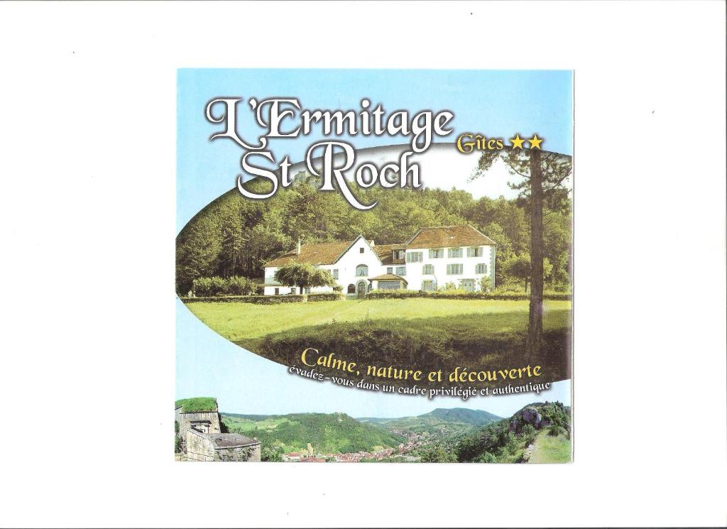 Un libro su una casa con il titolo di una casa di L'Ermitage St. Roch a Salins-les-Bains