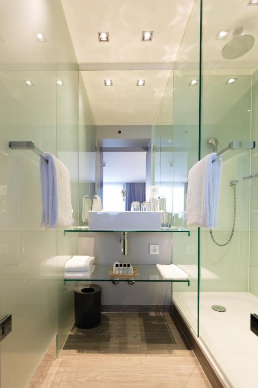 Koupelna v ubytování relexa hotel München