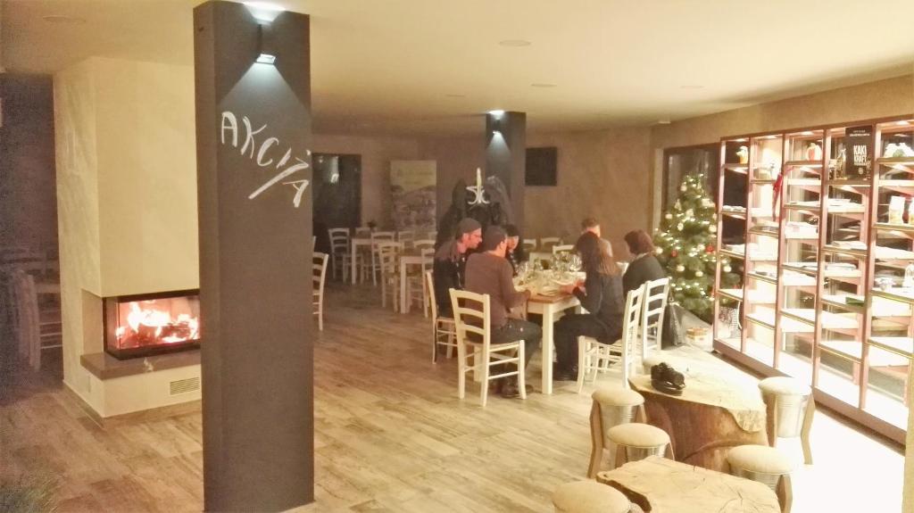 Posezení v ubytování Mobilehouse & Camping Lijak