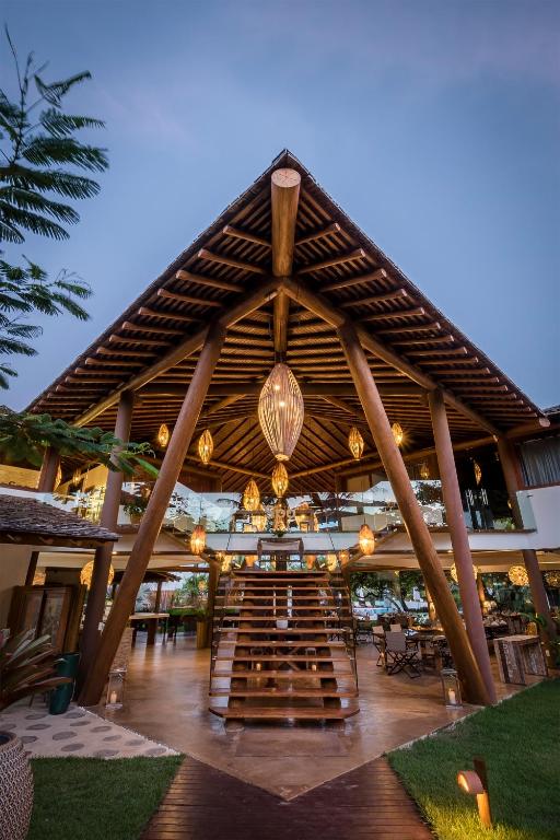 Restaurace v ubytování Campo Bahia Hotel Villas Spa