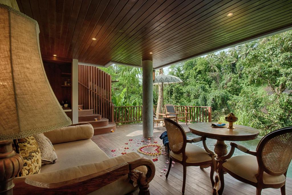 Zahrada ubytování Natya Resort Ubud