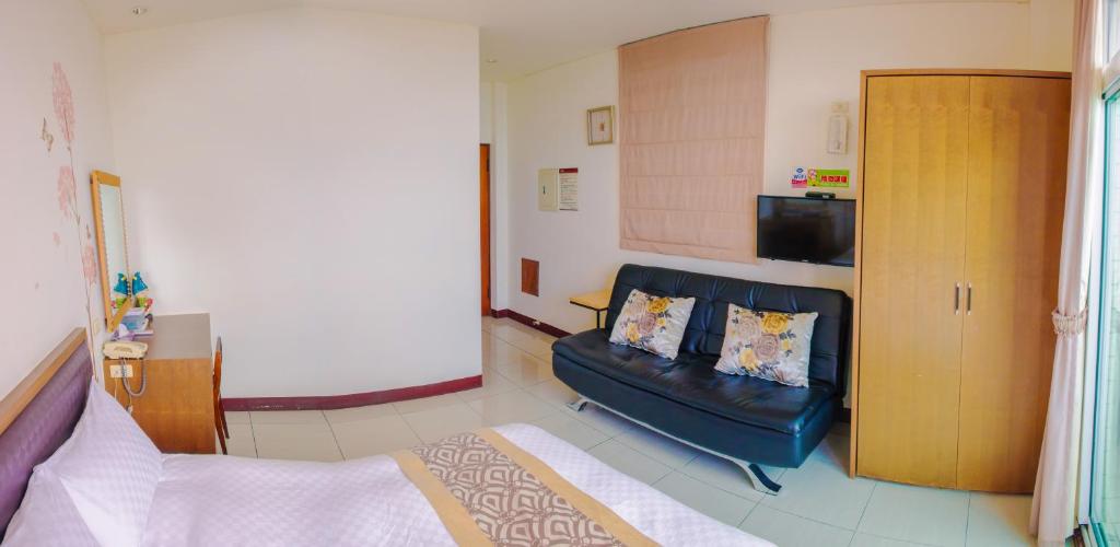 TV a/nebo společenská místnost v ubytování Siangting B&B