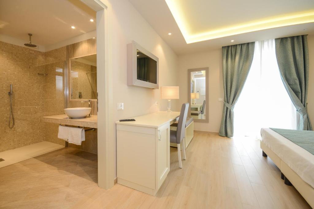 Kúpeľňa v ubytovaní Hotel Villa Garuti