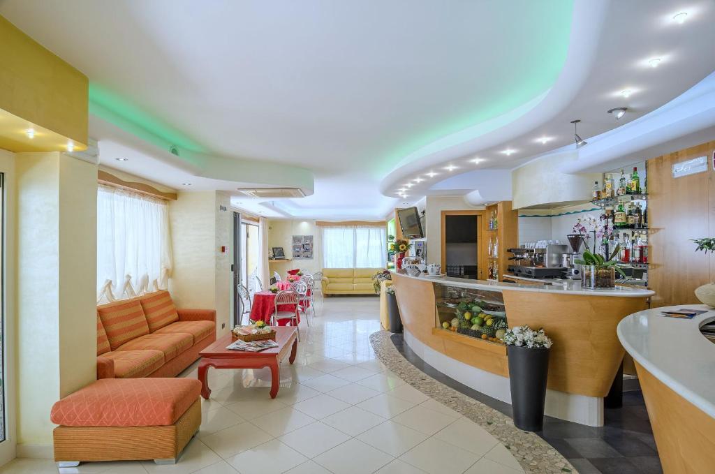 A seating area at Residence Costa