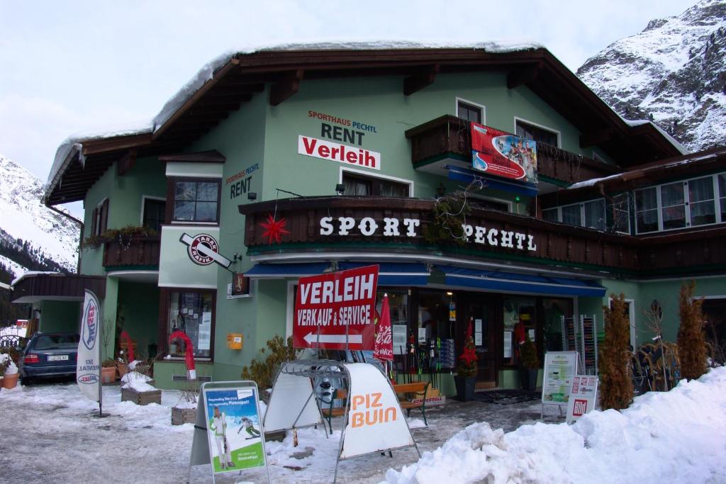 Haus Pechtl v zime
