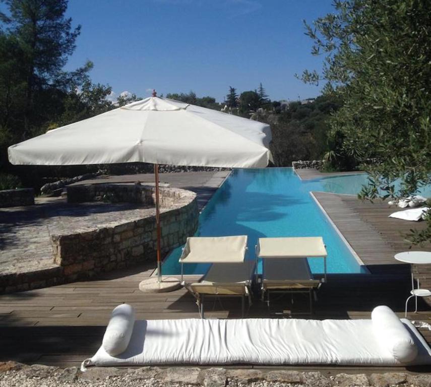Bazén v ubytování Masseria Trulli&Stelle B&B nebo v jeho okolí