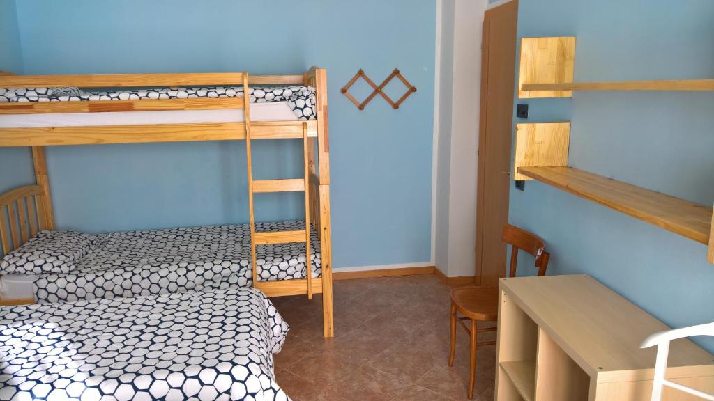 Postel nebo postele na pokoji v ubytování Casa Luca e Cristina