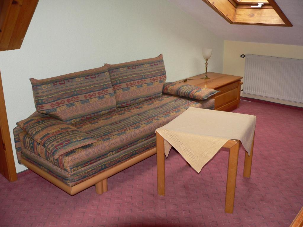 Posezení v ubytování Hotel zum Friedl