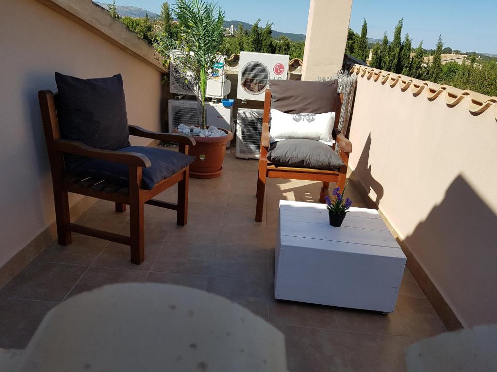 Posezení v ubytování Finca Miralles
