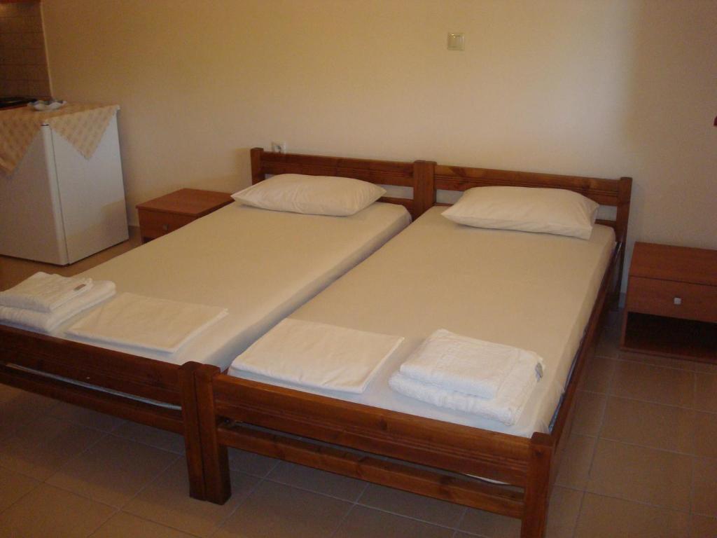 Postel nebo postele na pokoji v ubytování To Agridi