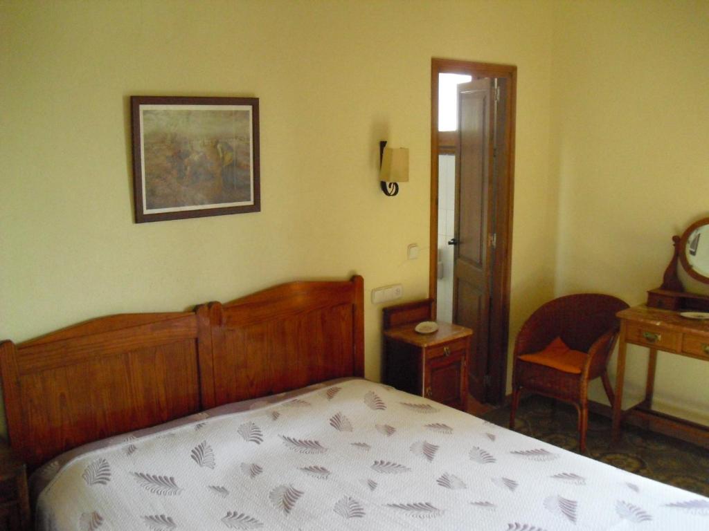 Postel nebo postele na pokoji v ubytování Mas la Torre